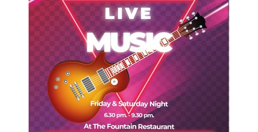 LIVE MUSIC AT THE FOUNTAIN