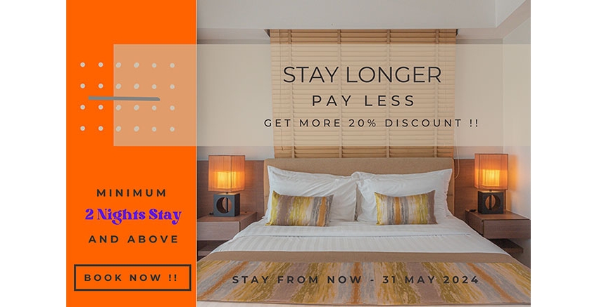 STAY LONGER PAY LESS