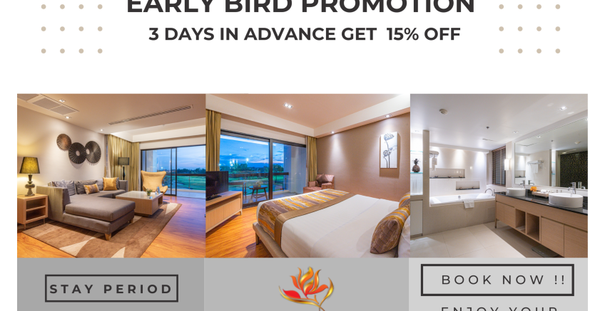 EARLY BIRD PROMOTION