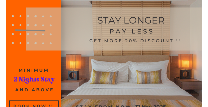 STAY LONGER PAY LESS
